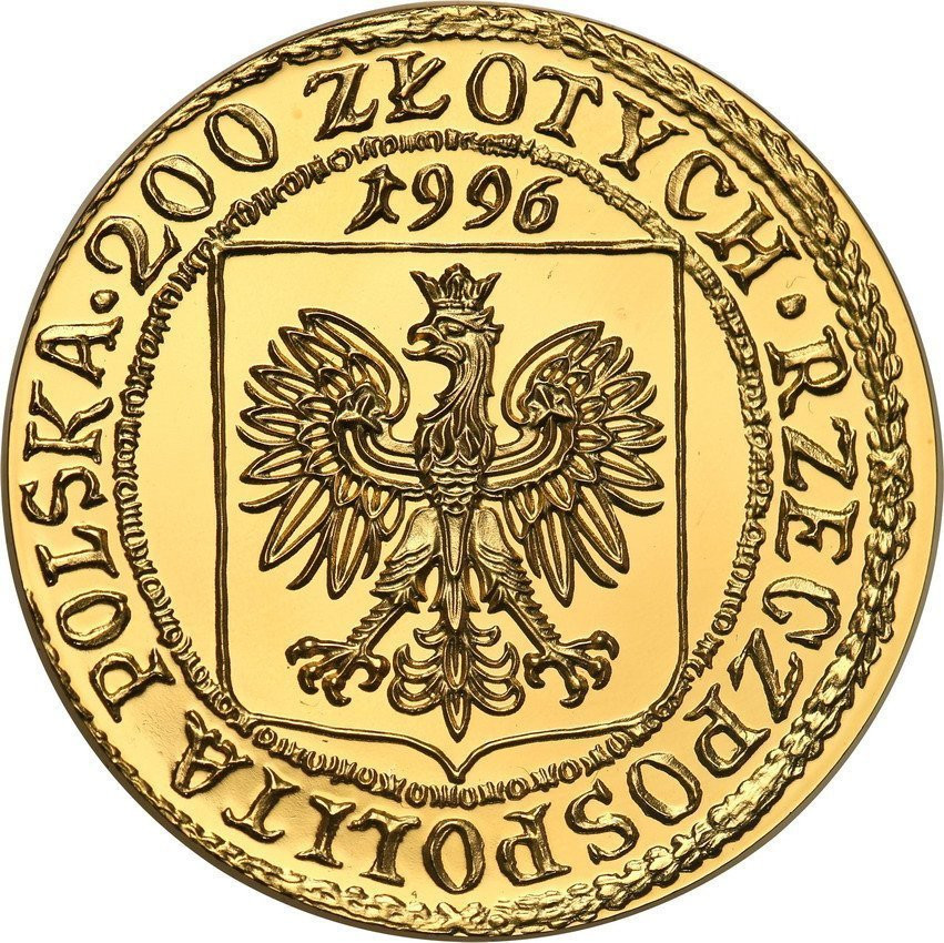 Polska. 200 złotych 1997 Tysiąclecie Miasta Gdańska